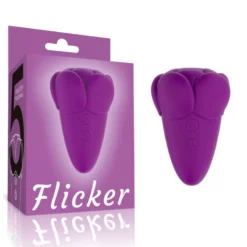 Csiklóizgató Flicker Rechargeable Vibrator lila