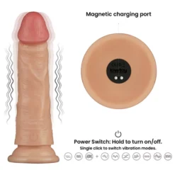 Vibrátor 7’ Vibrating Power Basics Cock