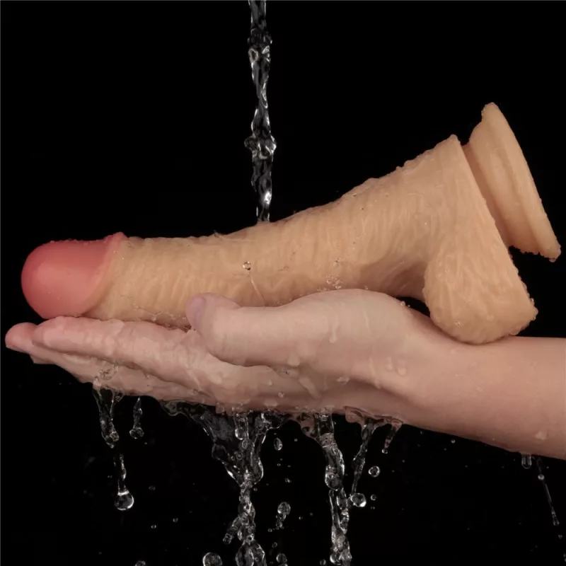 Vibrátor 8.5’ Vibrating Power Basics Cock