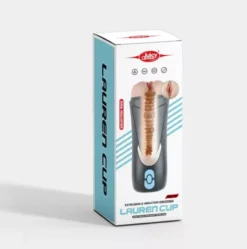 Maszturbátor hüvelynyílással és erotikus hangzással – Lauren Masturbation Cup