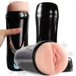 Maszturbátor hüvelynyílással és erotikus hangzással – Lauren Masturbation Cup