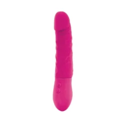 Speciális forgatási funkcióval rendelkező vibrátor, 22,5 cm. – Inya Twister Pink