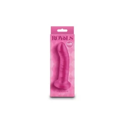 Dildó Royals 12,7 cm Charlie Metallic rózsaszín
