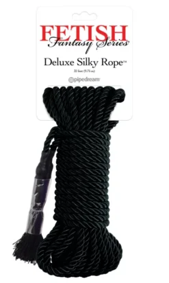 Deluxe Silk Rope fekete