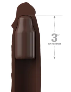17,8 cm Extension with Strap Brown