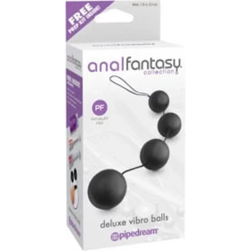 Deluxe Vibro Balls fekete