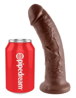 Dildó 20,3 cm Cock Brown