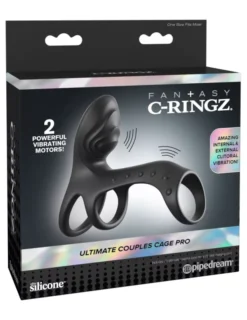 Péniszgyűrű Ultimate Couples Cage Pro