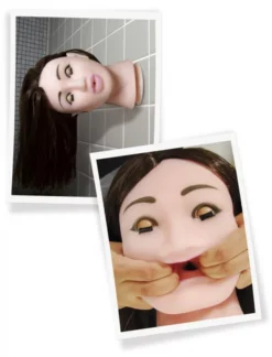 Maszturbátor Pipedream Extreme Toyz Fuck My Face Mega Brunette Light