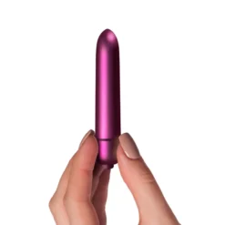 Mini vibrátor, erős és kompakt, 8,8 cm. – Climax Jolie Burgundy