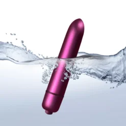 Mini vibrátor, erős és kompakt, 8,8 cm. – Climax Jolie Burgundy