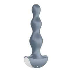 Rezgő anális stimulátor, 14cm. – Lolli Plug 2, Ice Blue