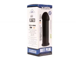 Anális vibrátor tömör méretekkel, 25,4 cm. – X-Men Butt Plug