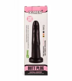Análdugó X-MEN 26 cm Extra Girthy anál dugó fekete